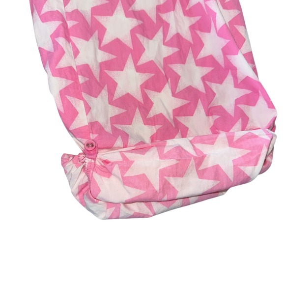 Victoria's Secret Pink Pajama Pants Bottoms Butt Print Stars Medium Y2K Style - Picture 3 of 7